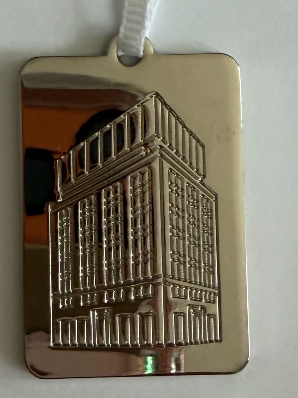 Tiffany   & CO. Silver Landmark Tag Charm